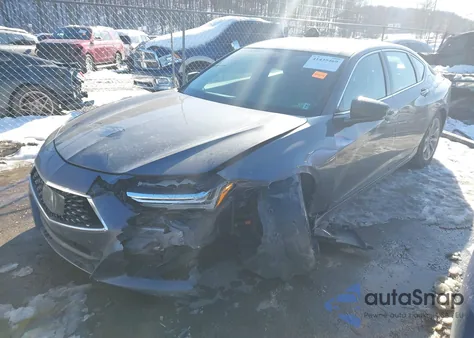 2021 Acura Tlx Standard z USA, uszkodzony, nr VIN 19UUB5F33MA005656